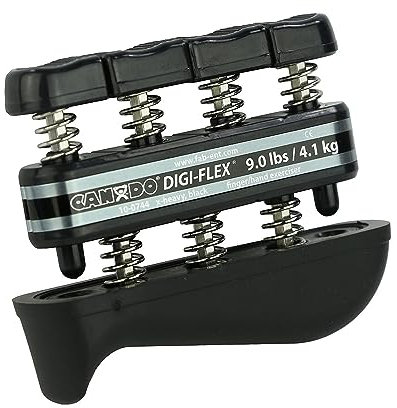 CanDo Handtrainer, Fingertrainer Digi-Flex®, schwarz (sehr schwer)