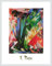 Germanposters Franz Marc Vögel Poster Bild Kunstdruck im Alurahmen Silber matt 30x24cm