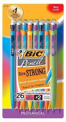 Bic Xtra Strong Druckbleistifte, bruchfest, 26 Stück