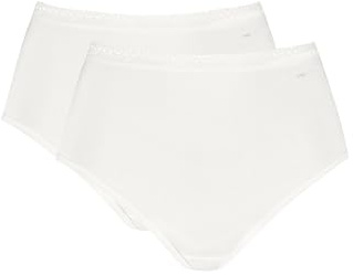 Mey Tagwäsche Serie Lights Basic Damen Taillenslips Weiss 2-Pack 3XL(48)
