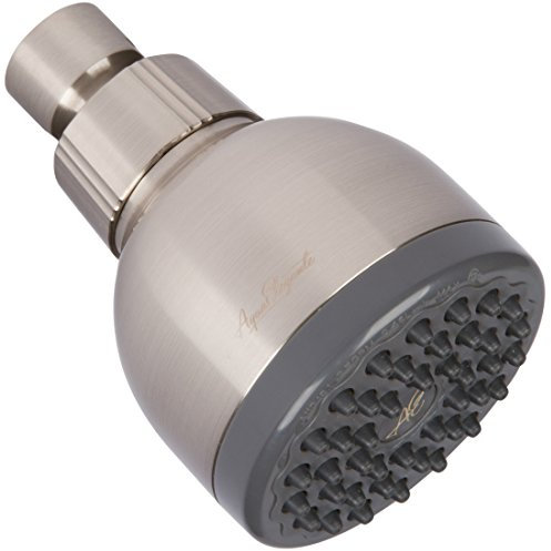 Aqua Elegante 3 Inch High Pressure Shower Head - Best Pressure for Wall Mount, Adjustable Showerhead - Brushed Nickel
