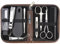 3 Swords Germany - brand quality 10 piece manicure pedicure grooming kit set for professional finger & toe nail care scissors clipper fashion leather case in gift box, Made by 3 Swords (1474)