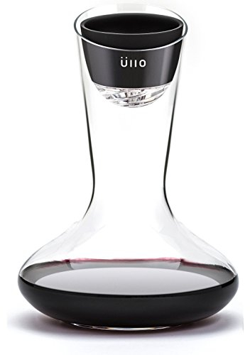 Üllo - Set decanter + purificatore per vino, base espositore, da viaggio