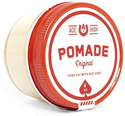 VGOSITE Ace High Pomade, starker Halt, natürlicher Glanz, auf Wasserbasis, handgefertigt, 113 g
