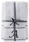 SKL Home Monogram Monogramm A Bade-und Handtuch-Set, Baumwolle, Weiss/opulenter Garten, 4-Pack