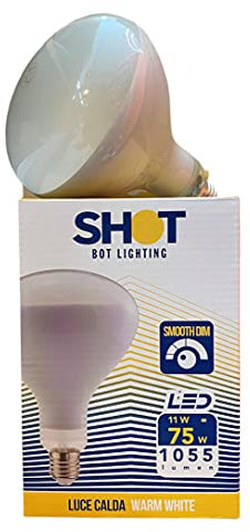 Botlighting Bot Lighting Shot Lampadina LED Per Parentesi Flos E27 R125 1055lm 11W E27 WW DIMMERABILE 2700K