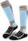 gipfelsport Skisocken für Kinder, Herren und Damen - Dicke Socken aus Merinowolle, warme Merino Snowboardsocken, 1x Paar Skistrümpfe, Grau, Größe 24-27