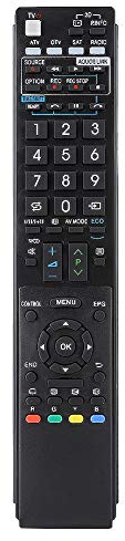 Kunststoff Schwarz Universal Ersatz Smart TV Fernbedienung Fernsehsteuerung für LED/LCD/HD / 3D Innovative Tastatur Fernbedienung für LED/LCD/HD / 3D Smart TV