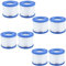 woejgo VI Filterkartusche für Pool, Flowclear Pool Filter, Filter Ersatzfilter für Lay-Z-Spa Miami, für Vegas, für Monaco. Größe 6-58323. (8 Pack)