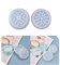 Acxico 2Pcs Silicone Epoxy Resin Mold DIY Leaf Herbal Herb Grinder Spice Crusher Mould