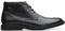 Clarks Herren AtticusLTHiGTX Chukka Boot, Black Leather, 39.5 EU