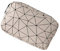 NOVAGO -Trousse de Toilette, Trousse Maquillage Double Couches plastifié Solide Durable et imperméable (Beige Rose S)