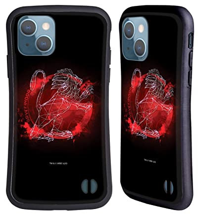 Head Case Designs Offizielle Harry Potter Gryffindor Deathly Hallows XVIII Hybride Handyhülle Hülle Huelle kompatibel mit Apple iPhone 13