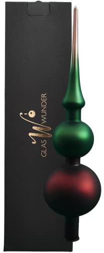 “be on Earth” – Spitze | Christbaumschmuck Caramel braun grün