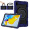 ROISKIN for Honor Pad 8 12 Inch Case 2022 for Kids,Heavy Duty Shockproof Cover with Screen Protector & Rotating Stand & Shoulder Strap & Pencil Holder,Blue