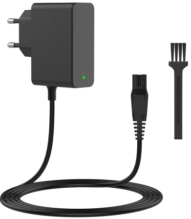 Newding 15V HQ8505 Rasoir Chargeur pour Philip HC5630 QP6651 QP6510 QP6520 QP6530 QP6541 QP6620 QP6650 MG7745 MG7730 MG7720, avec Cable Alimentation Tondeuse Barbe 1.5M