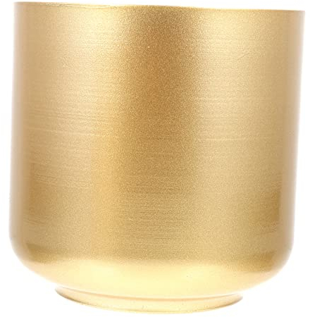 FUNOMOCYA Jardinière en Métal Doré pour Plantes d'Extérieur et d'Intérieur Pot de Fleurs Moderne en Cache-Pot Résistant à L'Humidité pour Salon Bureau Jardin Rebord de Fenêtre Décoration Maison