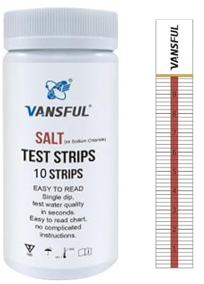 Test Sel Pour Bain À Remous, Spa, Piscine 10 Bandes Test Bain À Remous D'eau Salée Résultats Rapides L'outil D'analyse L'eau À Usages Multiples