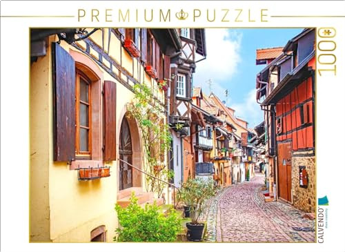 CALVENDO Puzzle Kopfsteingepflasterte Gassen | 1000 Teile Lege-Größe 64 x 48 cm Foto-Puzzle für glückliche Stunden