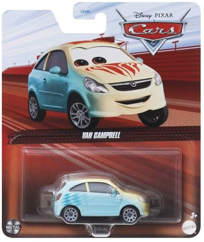 Van Campbell | HTY03 | Disney Cars | Die-Cast 1:55 | Auto Fahrzeug