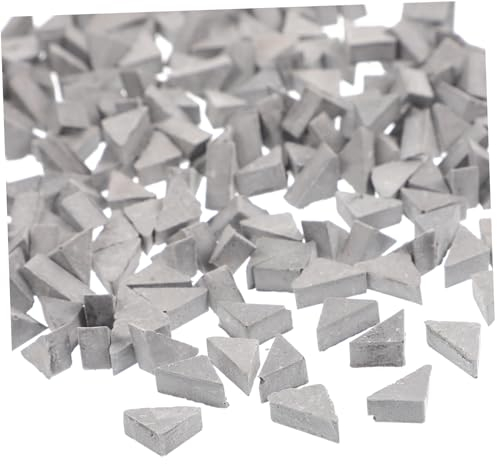 Abaodam 400stücke Miniatur Ziegelsteine Simulation Brick Für Sandkastenmodelle Maßstab Dekoration Für Modelleisenbahnen Und Projekte
