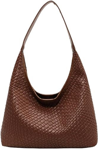 2025 Leder-Tragetasche für Damen, Top-Griff, Schultertashe, Hobo-Taschen, große Kapazität, weich, vegan, Umhängetasche, Unterarm