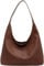2025 Leder-Tragetasche für Damen, Top-Griff, Schultertashe, Hobo-Taschen, große Kapazität, weich, vegan, Umhängetasche, Unterarm