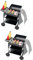 ibasenice 2 Sätze Mini-Grill kreativ Spielzeug bastelbedarf Spielzeuggrill Miniaturküche Möbel Miniatur-BBQ-Grill Kleiner Grill Puppenhaus Grillwerkzeug einstellen schmücken Modell