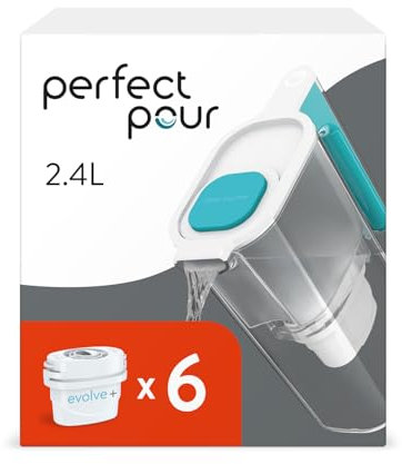 Aqua Optima Pour Jarra de Filtro de Agua, Azul, One Size