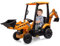 4-in-1-Aufsitzbagger, 12 V lizenzierter JCB-Aufsitzbagger mit Fernbedienung, Frontlader, Hupe und Eva-Reifen, 4 verwandelbare Formen, Kinderbagger
