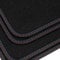 tuning-art BDN509 Doppelziernaht Fußmatten passend für BMW 3er E90 E91 xDrive Touring Limo 2005-2012, Naht:Rot/Blau