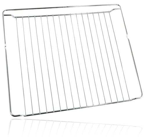 SPARES2GO Chrom-Gitterrost für AEG, passend für Baumatic, passend für Electrolux, passend für Zanussi Backofen und Herd (443 x 375 mm)