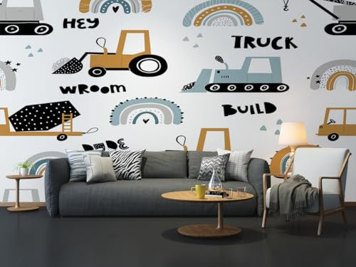 Papier Peint Panoramique 150X200 Graffiti De Voiture Intissé Poster Mural Xxl Peint Chambre,Adulte Fresque Murale Papier,Art Papier Peint Décoration Murale Salon Chambre