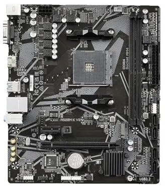 Placa Base Fit For GIGABYTE A520M K V2 Micro ATX AMD A520 DDR4 M.2 USB3. Zócalo de la Placa Base CPU AM4