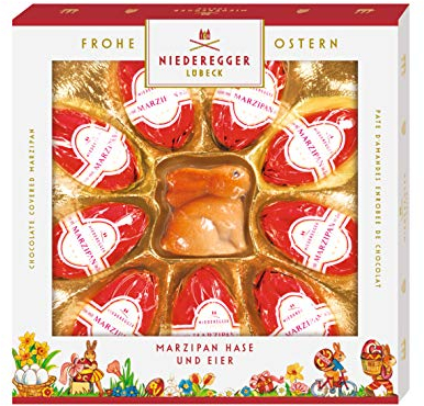 Niederegger Marzipan Eier und Hase, 1er Pack (1 x 175 g)