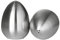 Premier Housewares - Juego de salero y pimentero (Acero Inoxidable), diseño en Forma de Huevo