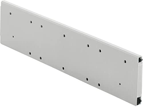 Trennwand, 400 mm, Stahl, Aluminium Optik_Artikel _ 9007199
