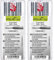 Pica 2x 4030 Dry Ersatzminen 4030 Graphit 2B, 2 Sets