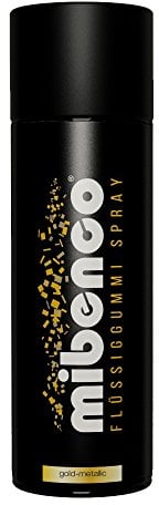 Mibenco Flüssiggummi Spray / Sprühfolie Gold-Metallic Matt 400 ml