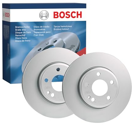 BOSCH 0 986 479 A58 Bremsscheiben | Belüftete, hochgekohlte Bremsscheiben - ECE-R90-zertifiziert - hohe Kühlleistung und zuverlässiger Korrosionsschutz