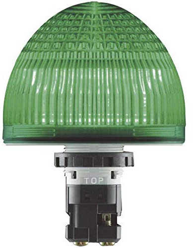 Idec Signalleuchte LED HW1P-5Q4G HW1P-5Q4G Grün Dauerlicht 24 V/DC, 24 V/AC