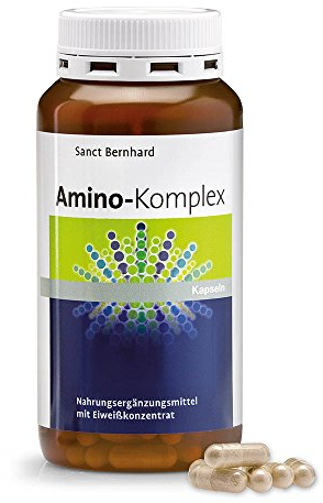 Sanct Bernhard Amino-Komplex-Kapseln mit Kartoffel-Eiprotein-Gemisch 200 Kapseln