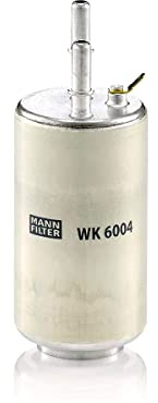 MANN-FILTER WK 6004 Kraftstofffilter - für Pkw + Transporter | Wk 6004 Kompatibel mit S60 II (134),S80 II (124),V60 I (155),V70 III (135),XC60 I Suv (156),XC70 II (136)