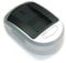 Chargeur Secteur + Voiture équivalent pour Appareil Photo/caméscope Type/réf : Compatible avec Samsung SLB 10A, SLB 10 A, SLB10A, SLB10 A