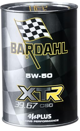 BARDAHL XTR Racing 39.67 C60 5W50 Lubrificante Speciale Auto Per Impieghi Sportivi 1 LT