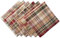 DII Tischdekoration „Give Thanks Plaid“ Autumn & Thanksgiving Tischwäsche, Baumwolle, 20 x 20 (Set of 6), 6