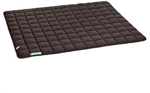Doctor Bark Hundedecke – weiche, hochwertige Hundematte für große Hunde, robuste Indoor-Outdoor Liegedecke, waschbar bis 95 °C (Gr. XL, 120x100 cm, Braun)