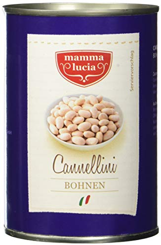 mamma lucia Cannellini Bohnen, 12er Pack (12 x 425 ml)