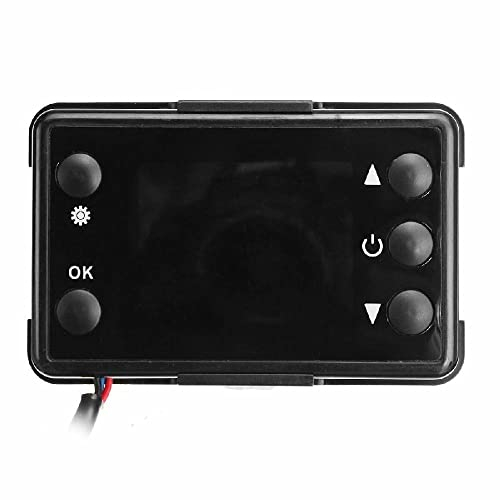 MACHSWON 12V Auto GM Klimaanlage thermostatische Standheizung LCD Display Schalter mit Fernbedienung Luftheizung Parksteuerung