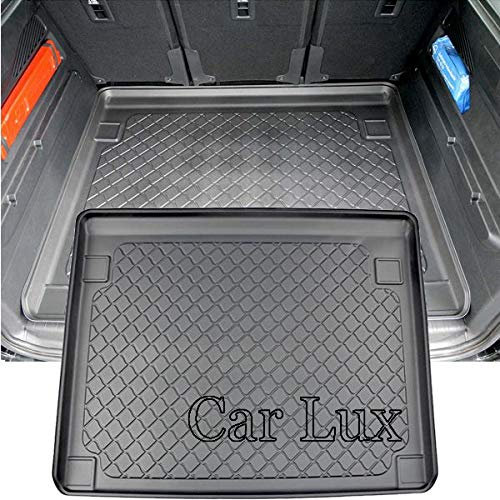 Car Lux AR65577 - Alfombra Bandeja Cubeta Protector Maletero Extrem a Medida con Antideslizante para Combo E Desde 2018-